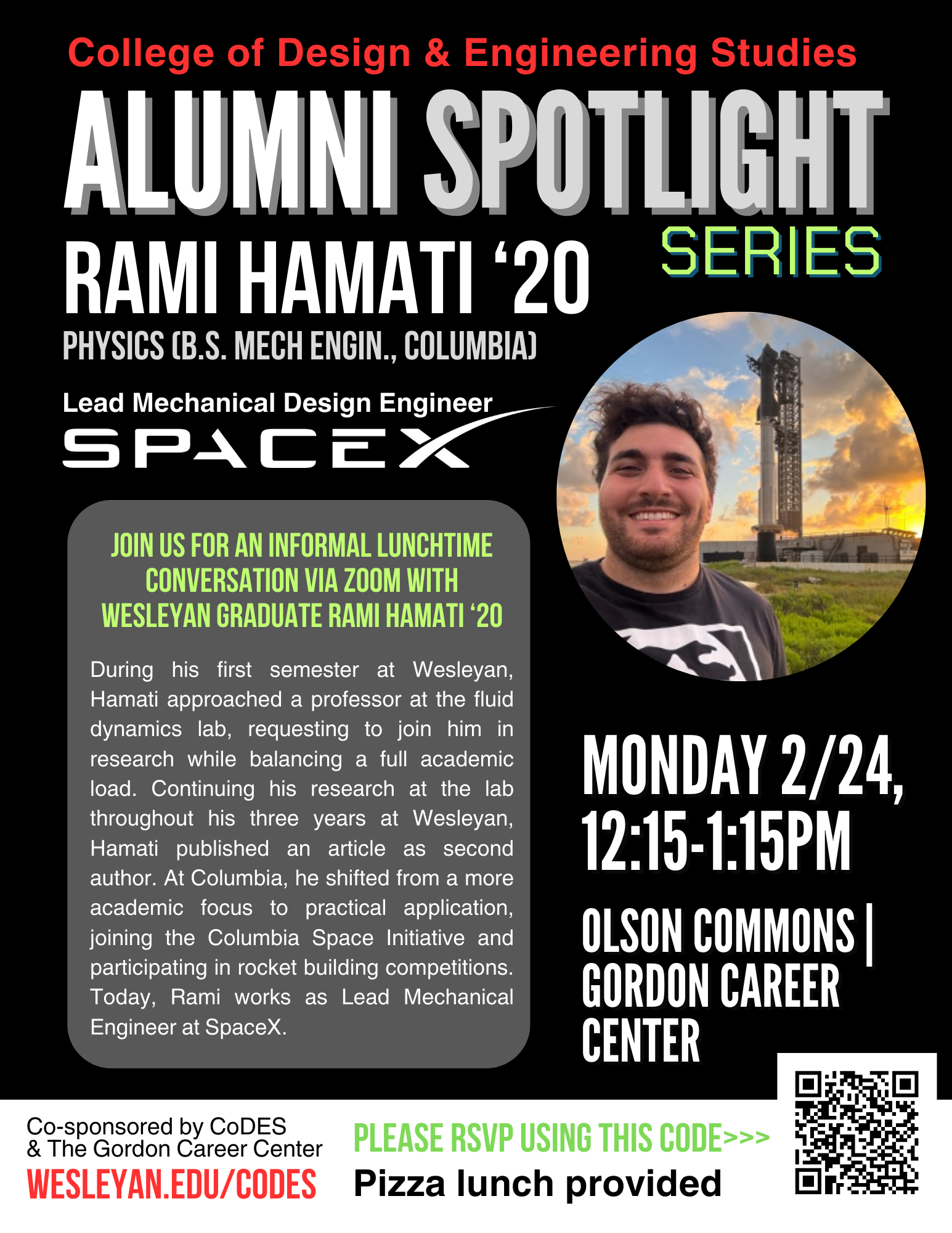 CoDES Alumni Spotlight with Rami Hamati